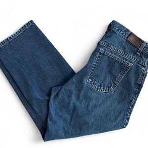 Vintage L.L.Bean Double L Natural Fit Jeans Women’s 14 Petite Dark Wash